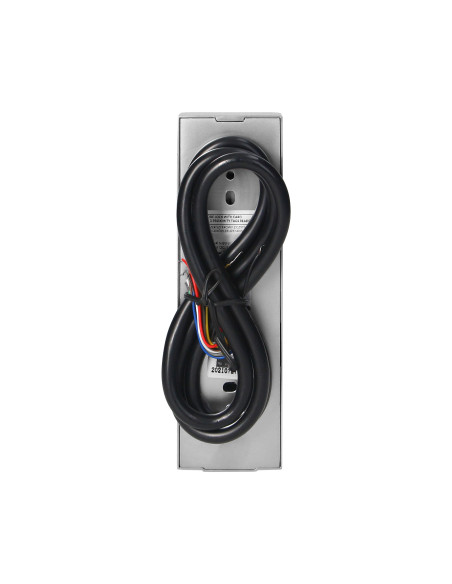  Zamek szyfrowy dotykowy z czytnikiem kart i breloków zbliżeniowych oraz przyciskiem dzwonkowym, SUPER-WĄSKI, IP68, z...