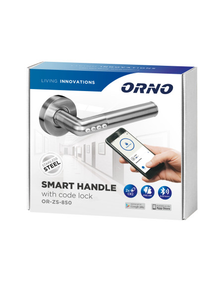 Klamka z zamkiem szyfrowym IP44 , otwieranie na PIN i Bluetooth