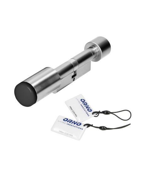 Wkładka szyfrowa IP65 (40+40) z czytnikiem kart i breloków zbliżeniowych, Mifare 13,56 MHz