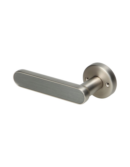 Klamka szyfrowa z klawiaturą dotykową i funkcją smart - czytnik linii papilarnych, Bluetooth 4.0, nikiel