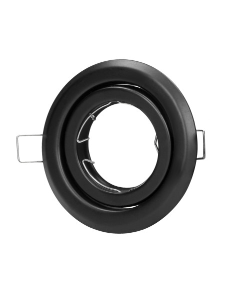 SUTRI RM ramka dekoracyjna oprawy punktowej, MR16/GU10 max 50W, okrągła, regulowana, czarna
