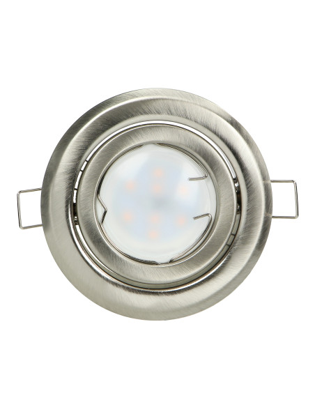 SUTRI RM ramka dekoracyjna oprawy punktowej, MR16/GU10 max 50W, okrągła, regulowana, satyna