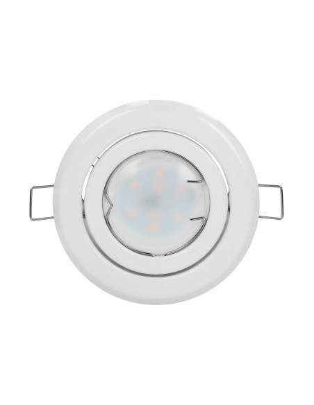 SUTRI RM ramka dekoracyjna oprawy punktowej, MR16/GU10 max 50W, okrągła, regulowana, biała