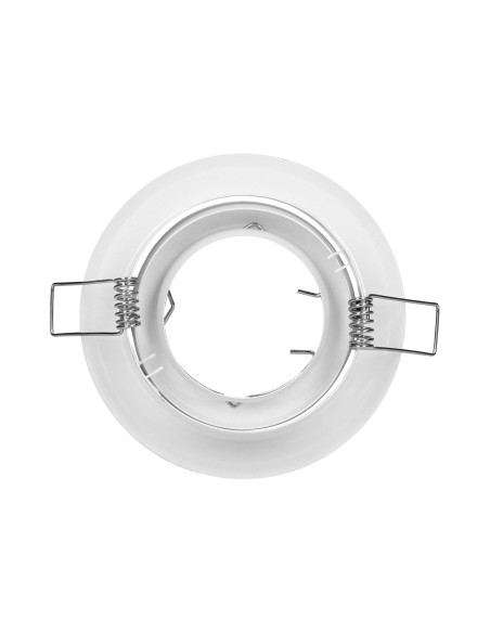 SUTRI RM ramka dekoracyjna oprawy punktowej, MR16/GU10 max 50W, okrągła, regulowana, biała