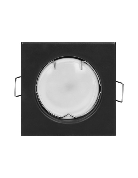 SUTRI SC ramka dekoracyjna oprawy punktowej, MR16/GU10 max 50W, kwadrat, stały, czarny