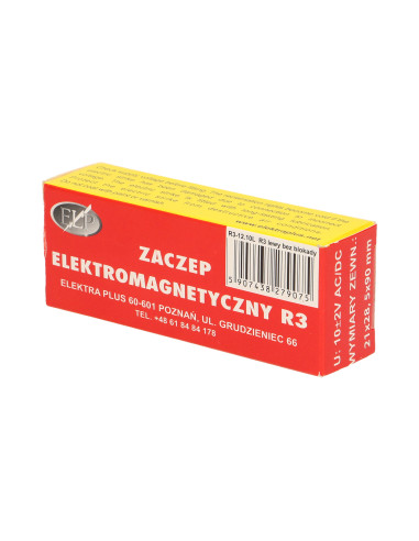 Elektrozaczep bez pamięci, bez blokady, lewy