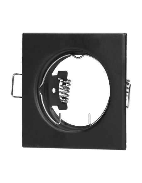SUTRI SC ramka dekoracyjna oprawy punktowej, MR16/GU10 max 50W, kwadrat, stały, czarny