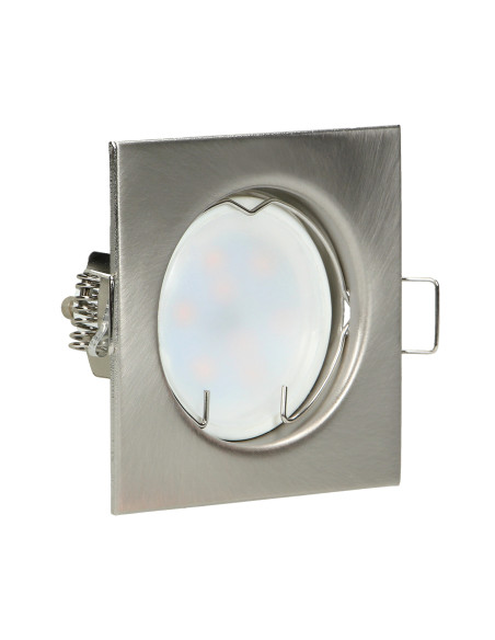 SUTRI SC ramka dekoracyjna oprawy punktowej, MR16/GU10 max 50W, kwadrat, stały, satyna