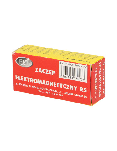 Elektrozaczep symetryczny bez pamięci, bez blokady