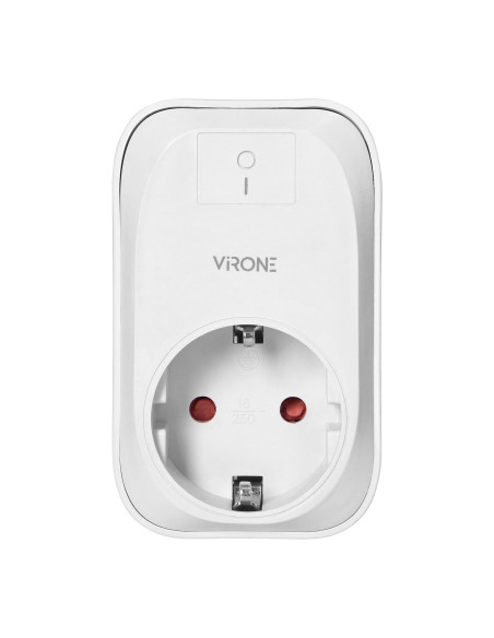 Zestaw gniazd bezprzewodowych sterowanych pilotem z funkcją timera 3+1, Schuko