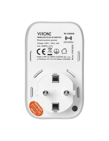 Zestaw gniazd bezprzewodowych sterowanych...