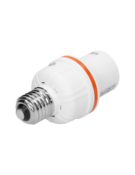 Bezprzewodowe gniazdo żarówki z gwintem E27 sterowane pilotem