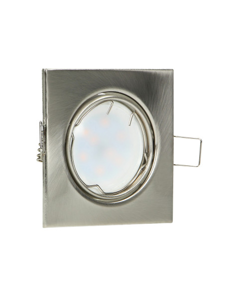 SUTRI SM ramka dekoracyjna oprawy punktowej, MR16/GU10 max 50W, kwadrat, regulowana, satyna