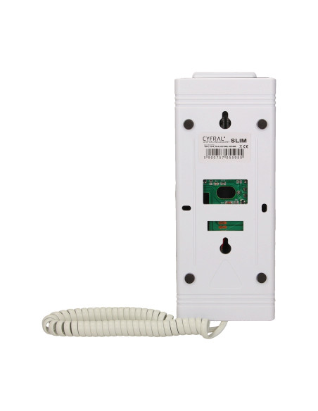 Unifon wielolokatorski do instalacji 2-żyłowych SLIM, CYFRAL