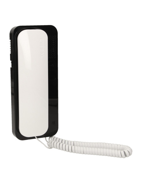 Unifon wielolokatorski do instalacji 2-żyłowych SMART, CYFRAL, biało-czarny