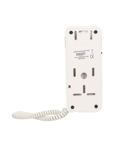 Unifon wielolokatorski do instalacji 2-żyłowych SMART, CYFRAL, biały