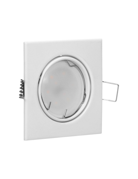 SUTRI SM ramka dekoracyjna oprawy punktowej, MR16/GU10 max 50W, kwadrat, regulowana, biała