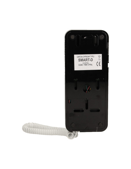 Unifon wielolokatorski do instalacji cyfrowych SMART D, CYFRAL, biało-czarny