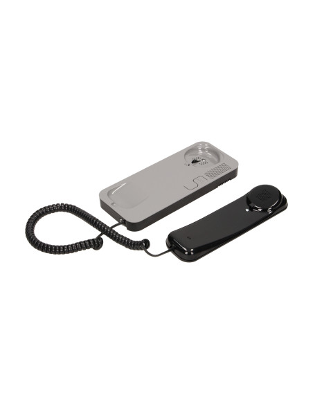 Unifon wielolokatorski do instalacji cyfrowych SMART D, CYFRAL, czarno-szary