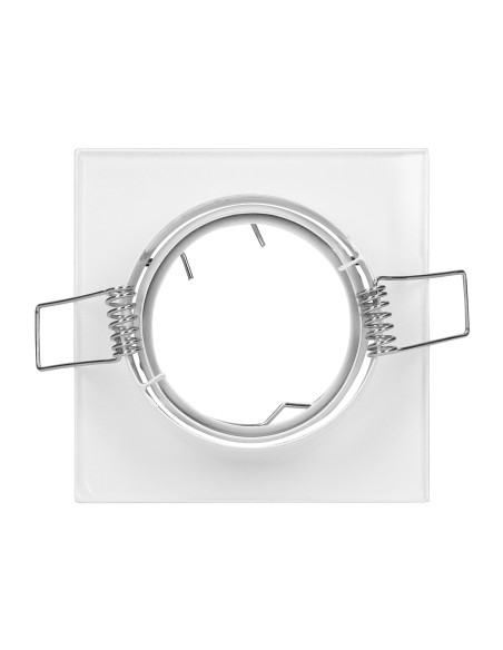 SUTRI SM ramka dekoracyjna oprawy punktowej, MR16/GU10 max 50W, kwadrat, regulowana, biała