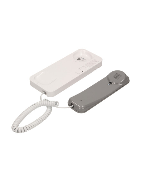 Unifon wielolokatorski do instalacji cyfrowych SMART D, CYFRAL, szaro-biały