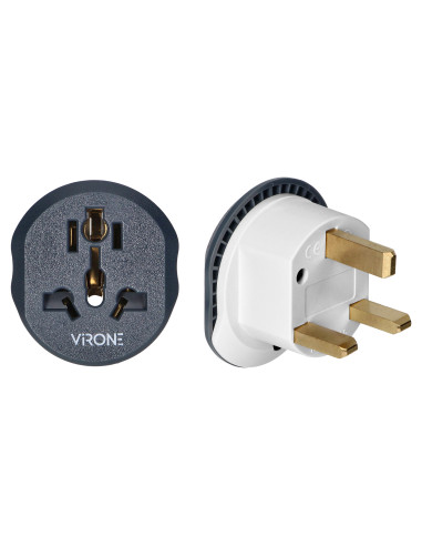 Adapter podróżny - Go to UK, 230V/13A. uniwersalne gniazdo, wtyczka brytyjska (typ G)