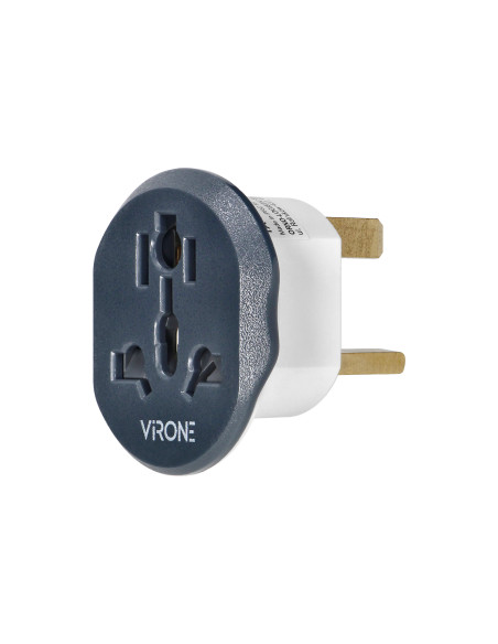 Adapter podróżny - Go to UK, 230V/13A. uniwersalne gniazdo, wtyczka brytyjska (typ G)