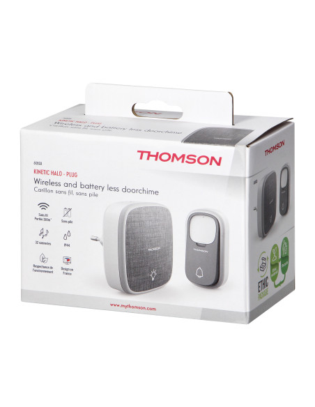 Dzwonek bezprzewodowy 230V~ bezbateryjny, Thomson Halo Plugin