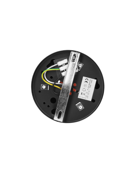 KORIN 13, oprawa typu downlight, 60W, E27, stal, czarna