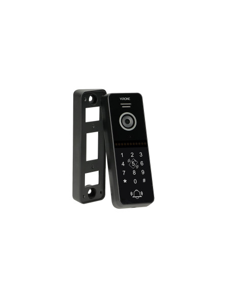 Wideodomofon WIFI LCD 10" Szyfrator na Kod Breloki APLIKACJA TUYA Zasilacz na Szynę DIN BESAR