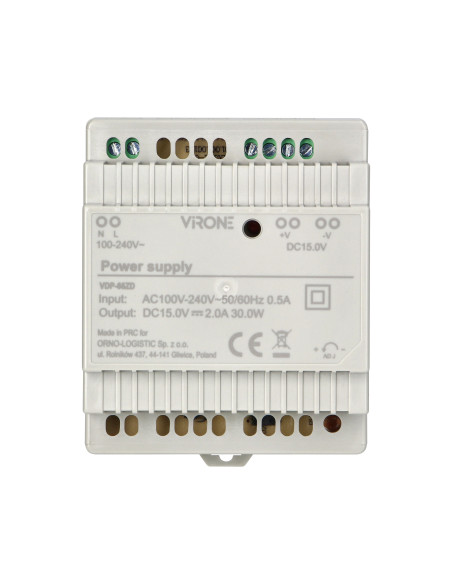 Wideodomofon WIFI LCD 10" Szyfrator na Kod Breloki APLIKACJA TUYA Zasilacz na Szynę DIN BESAR