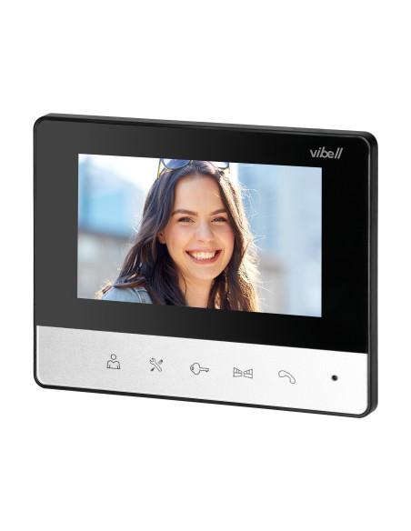 Wideodomofon LIRA (panel zewnętrzny + monitor) 4,3'', wyświetlacz kolorowy