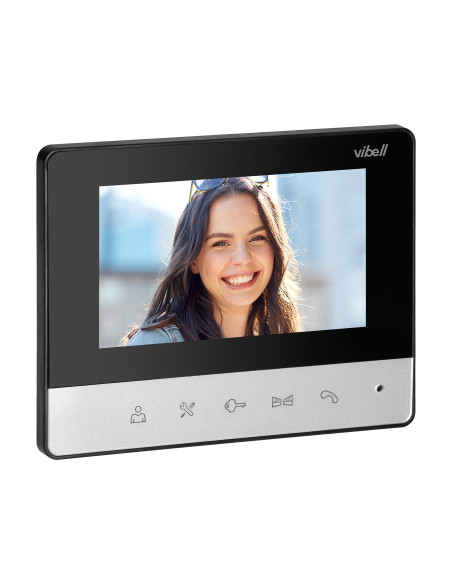 Wideodomofon LIRA (panel zewnętrzny + monitor) 4,3'', wyświetlacz kolorowy