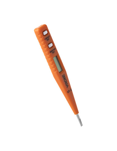 Elektroniczny próbnik napięcia 5w1, pomarańczowy