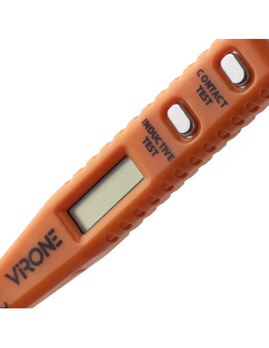 Elektroniczny próbnik napięcia 5w1, pomarańczowy
