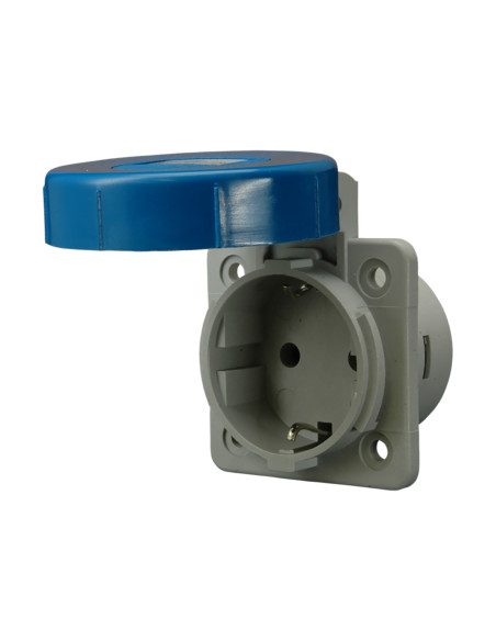 Gniazdo tablicowe 2P+Z (Schuko),16A, 230 VAC, IP67