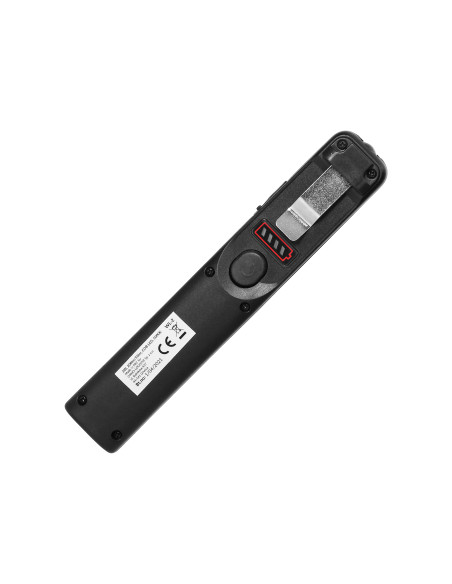 Latarka warsztatowa LED 3W 200lm + 50lm, 1200mAh, 3 tryby: 100%, 50%, dioda frontowa, magnes, klips