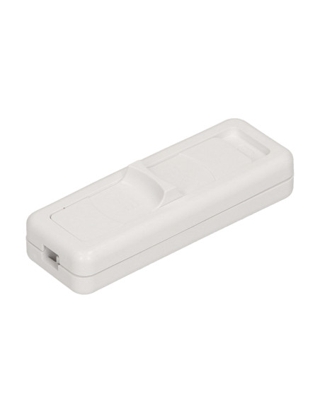 Wyłącznik suwakowy, jednotorowy 2,5A, biały