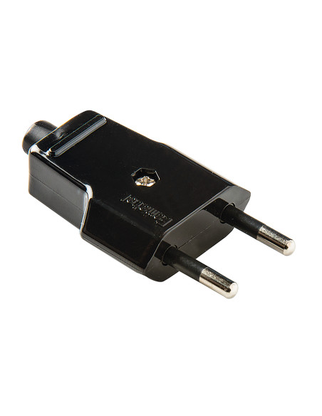 Wtyczka 2,5A 2P 250V czarna