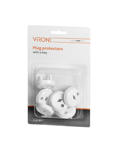 Zaślepki do gniazdek francuskich typ E, 6 szt....