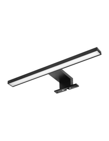 NORTES LED 5W, lampa nad lustro, 320lm, 4000K, dł. 30 cm, aluminium, czarna