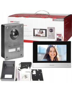 Wideodomofon WIFI 2-Żyłowy LCD 7" Furtka + Brama... 2