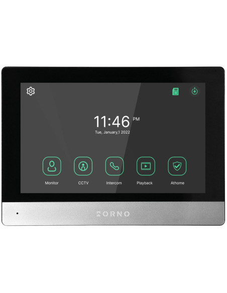 Wideodomofon 8" z SZYFRATOREM na Kod Furtka Brama CERES Full HD