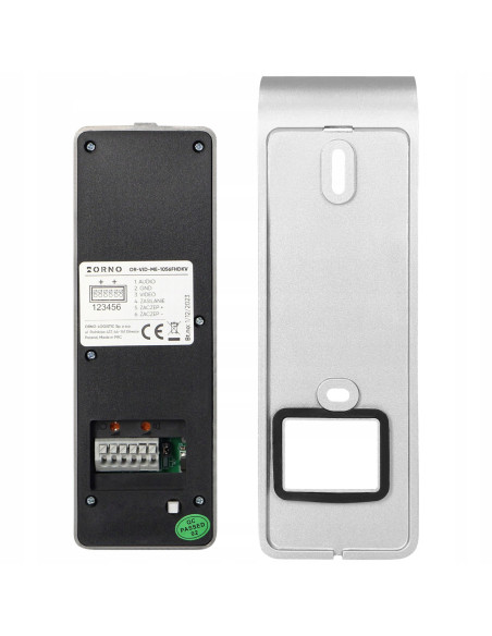 Panel Zewnętrzny z Szyfratorem do Rozbudowy Wideodomofonu OR-VID-ME-1056FHD/B CERES Full HD
