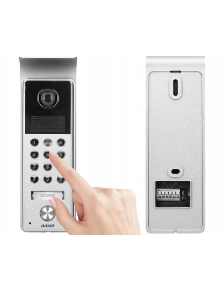 Panel Zewnętrzny z Szyfratorem do Rozbudowy Wideodomofonu OR-VID-ME-1056FHD/B CERES Full HD