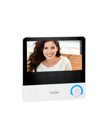 Wideodomofon Virone VDP-67 WIFI FULL HD 7" z Czytnikiem Breloków RFID Furtka + Brama + APLIKACJA TUYA PAVONIS