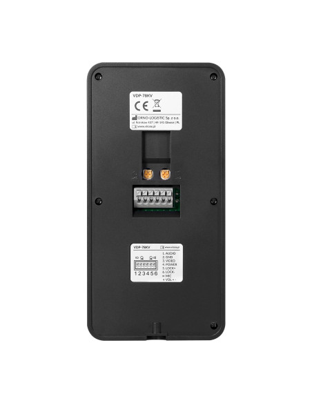 Wideodomofon VIRONE VDP-78 AVONI WIFI Tuya QHD 7" z Czytnikiem Breloków RFID Furtka + Brama
