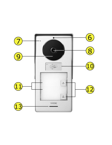 Wideodomofon DWURODZINNY 2 Monitory LCD 7" WIFI...