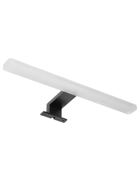 ESPELLO LED 6W, lampa nad lustro, 510lm, 4000K, dł. 40 cm, aluminium+akryl, czarna