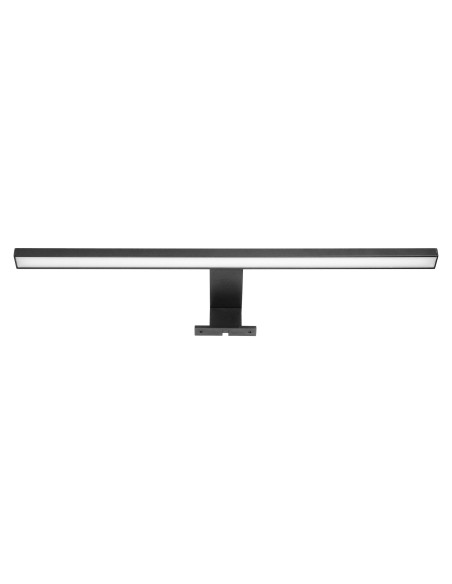 NORTES LED 12W, lampa nad lustro, 900lm, 4000K, dł. 50 cm, aluminium, czarna